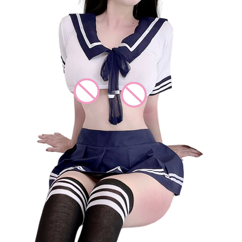 Garter Belt Set - Kostum Cosplay seksi Lingerie seks wanita
