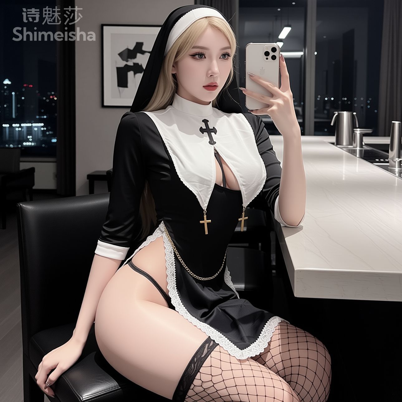 Desain Baru Pakaian Dalam Wani - Garter Belt Set ulasan dan harga