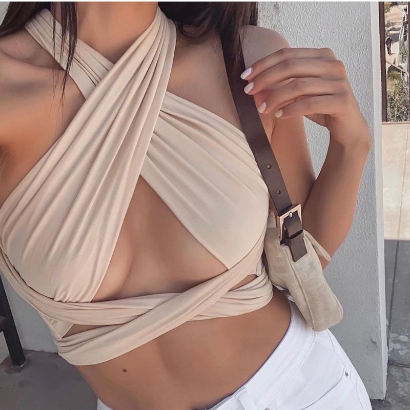 Kaos Wanita Baru Musim Semi, K - Strapless Bra Backless ulasan dan harga