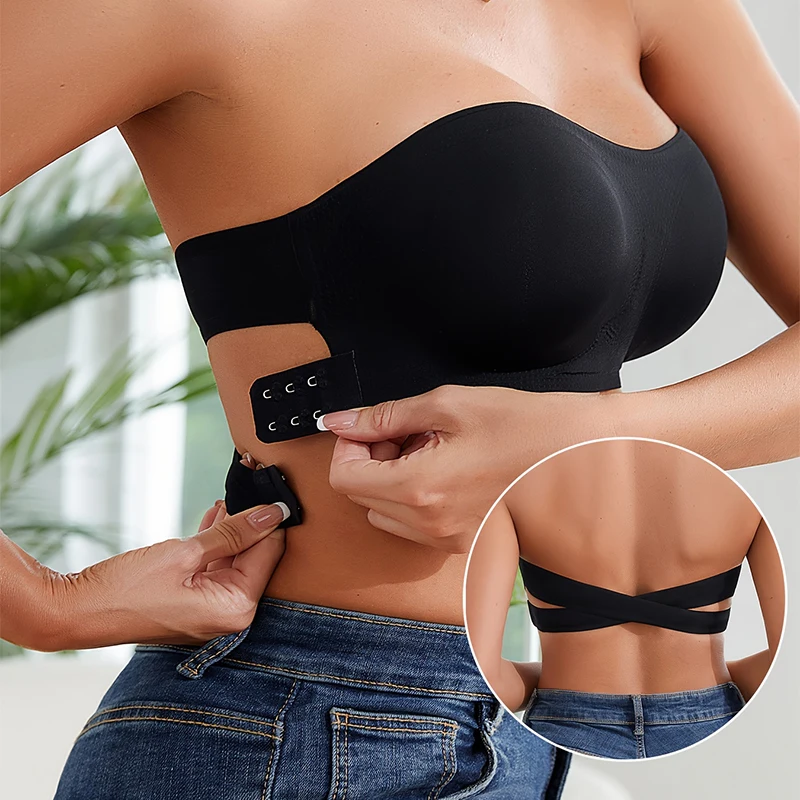 Bra Push Up Tanpa Tali Seksi W - Push Up Bra Padded ulasan dan harga